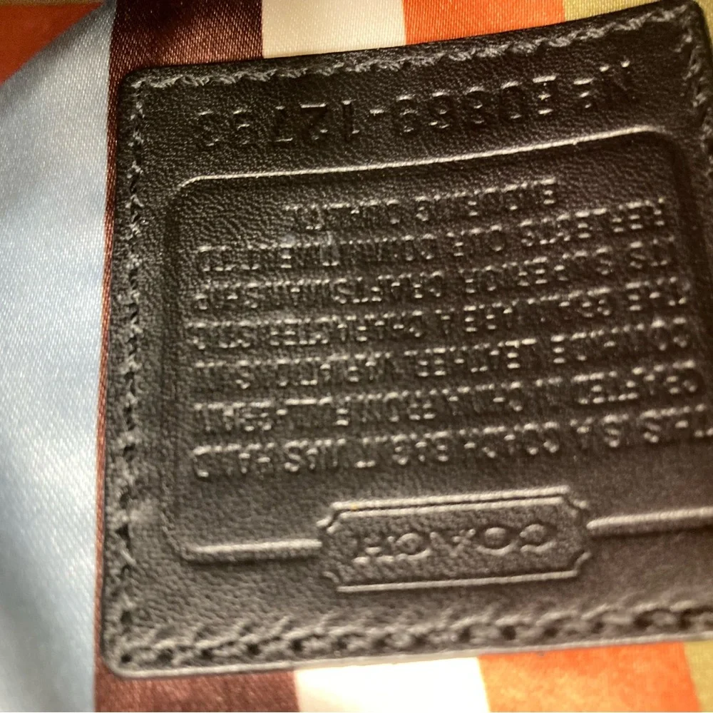 Coach 12793 Limited Edition Bleeker Street Metallic Gold Chain Strap Minibag - Picture 5 of 6